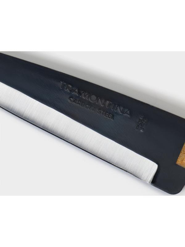 Нож кухонный поварской TRAMONTINA Carbon поварской, лезвие 12,5 см