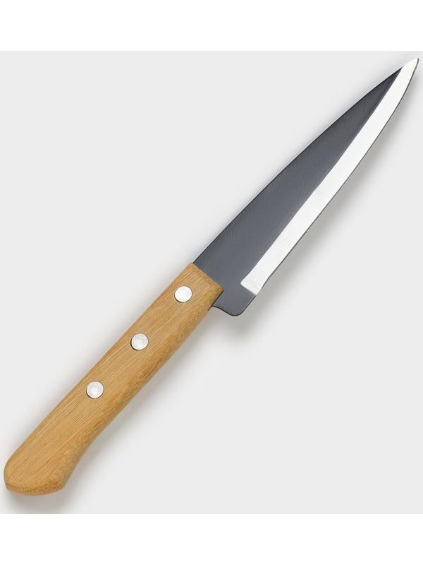 Нож кухонный поварской TRAMONTINA Carbon поварской, лезвие 12,5 см