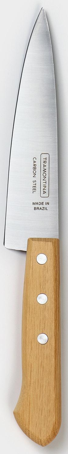 Нож кухонный поварской TRAMONTINA Carbon, лезвие 15 см