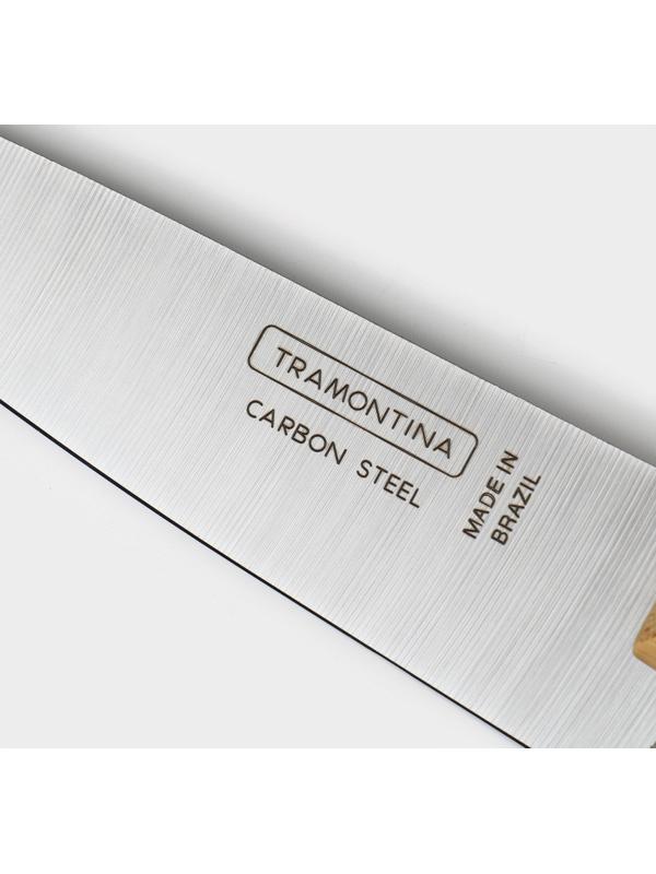 Нож кухонный поварской TRAMONTINA Carbon, лезвие 15 см