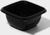 Контейнер одноразовый, ЮПК-1212, 500 мл, 12,6×12,6×6 см, чёрный, 50 шт/уп