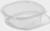 Контейнер одноразовый с неразъёмной крышкой, РКС-750, 750 мл, 17,6×14,7×6,4 см, 420 шт/уп