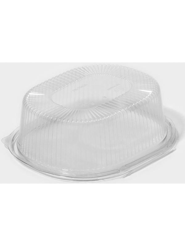 Контейнер одноразовый с неразъёмной крышкой, РКС-750, 750 мл, 17,6×14,7×6,4 см, 420 шт/уп
