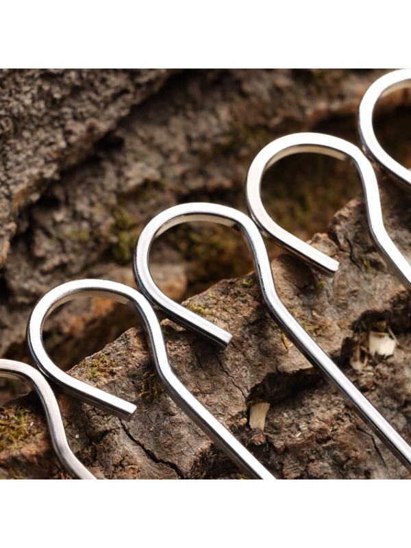 Набор шампуров-спиц 10 шт, 35 см, ширина - 3 мм, толщина - 3 мм