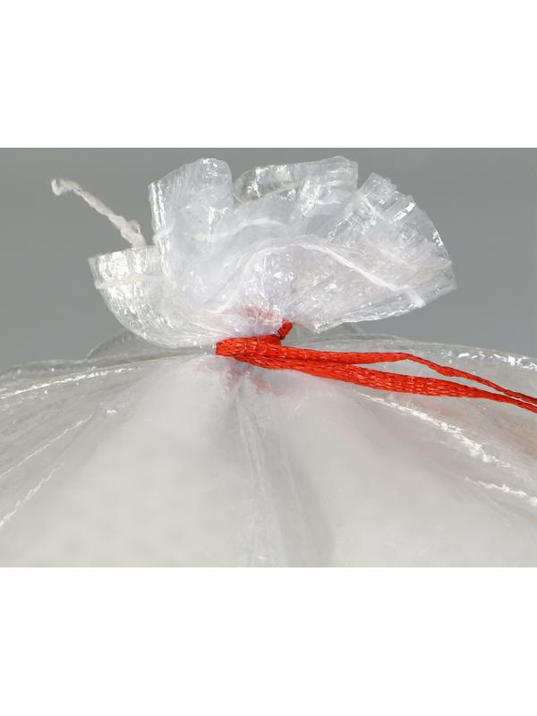 Мешок полипропиленовый, 50 × 90 см, на 50 кг, прозрачный, с завязками