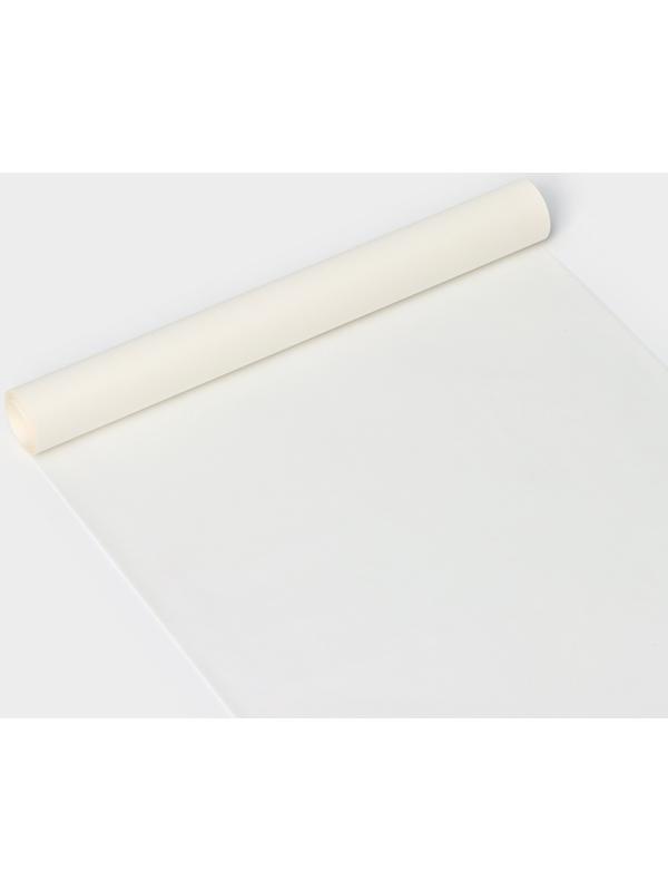 Пергамент силиконизированный Доляна, 28 см×10 м, белый, жиростойкий