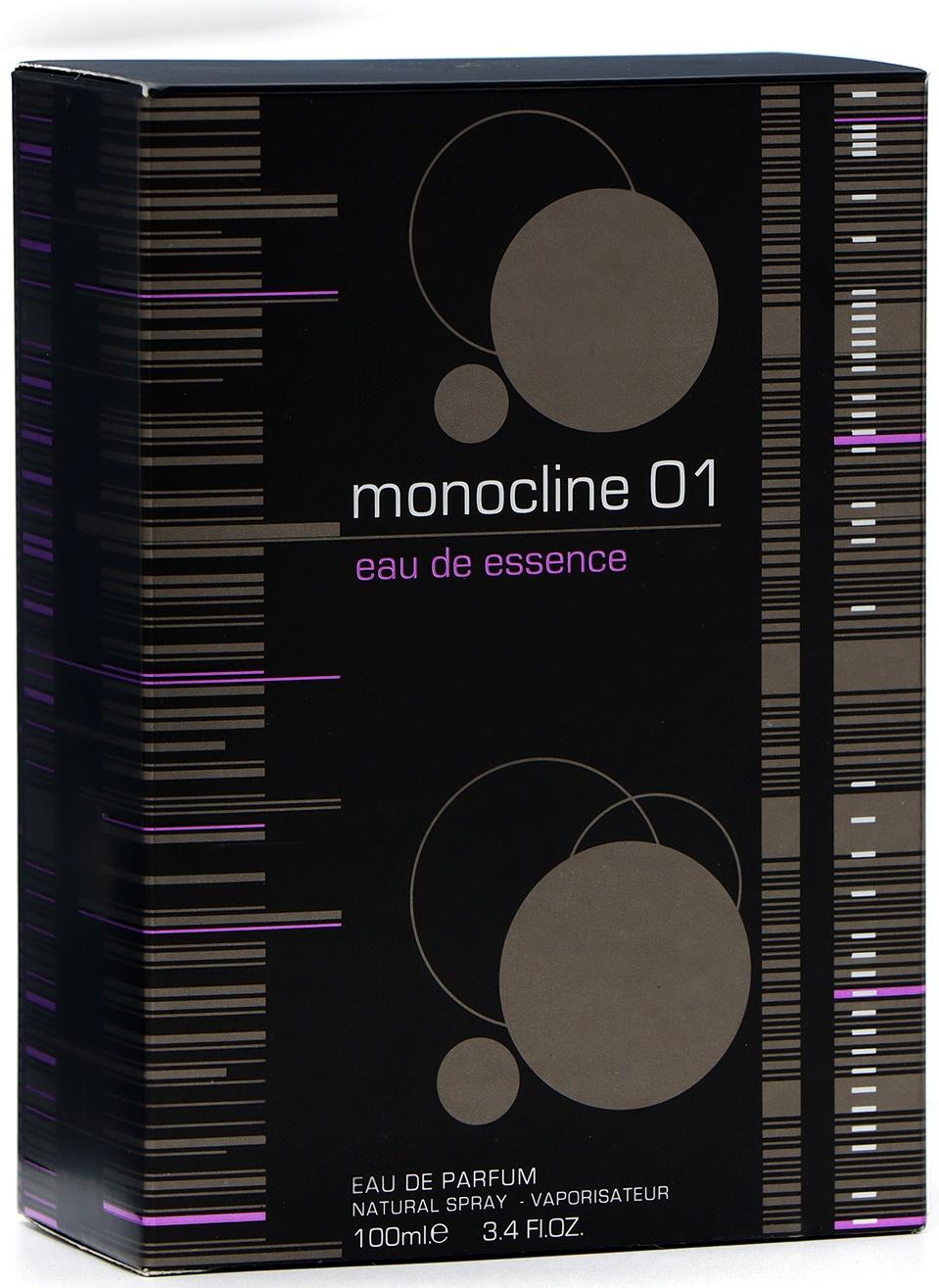 Парфюмерная вода MONOCLINE 01 мужская, 100 мл (по мотивам Molecule 01)