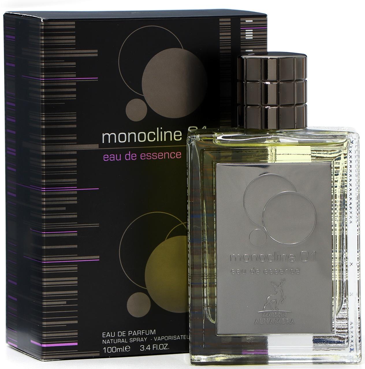 Парфюмерная вода MONOCLINE 01 мужская, 100 мл (по мотивам Molecule 01)