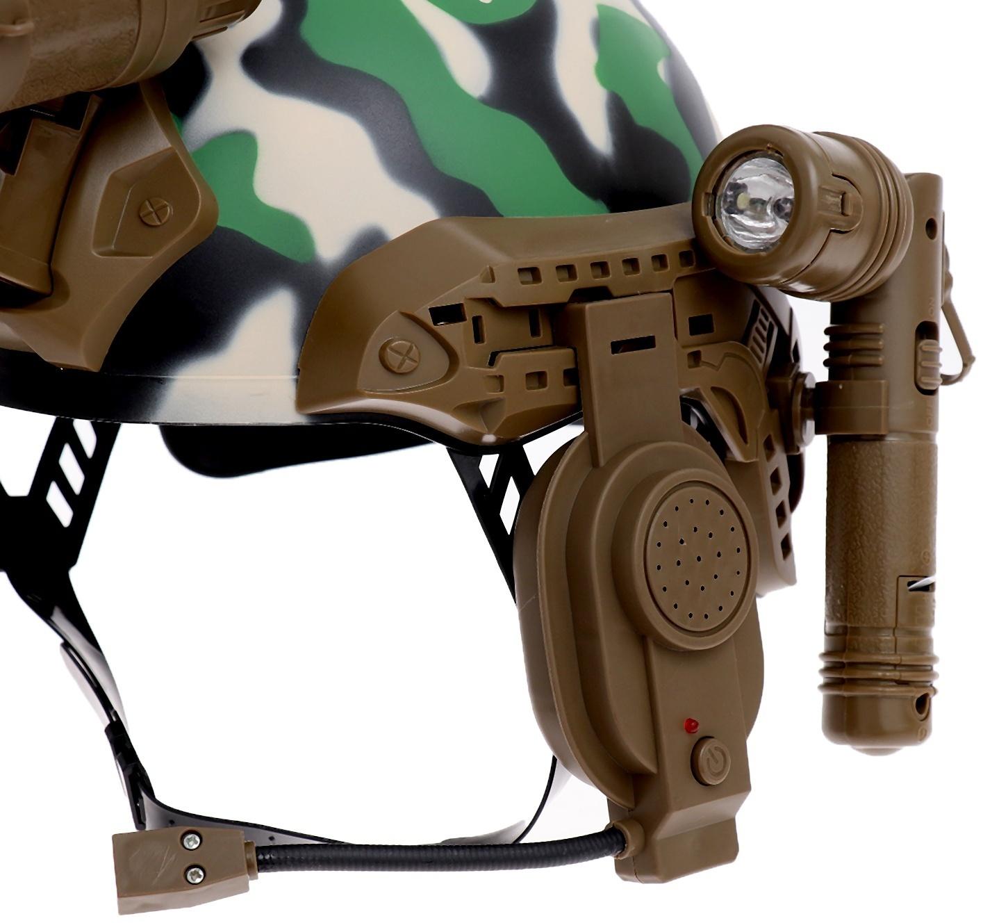 Шлем «Штурмовик», световые и звуковые эффекты