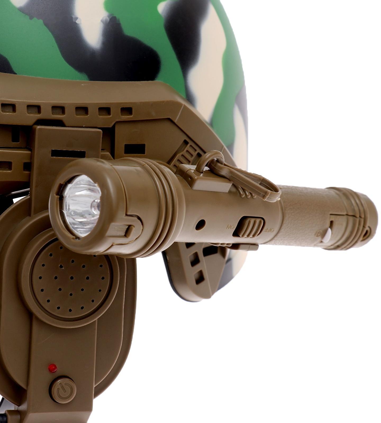 Шлем «Штурмовик», световые и звуковые эффекты