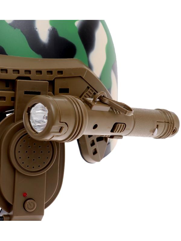 Шлем «Штурмовик», световые и звуковые эффекты