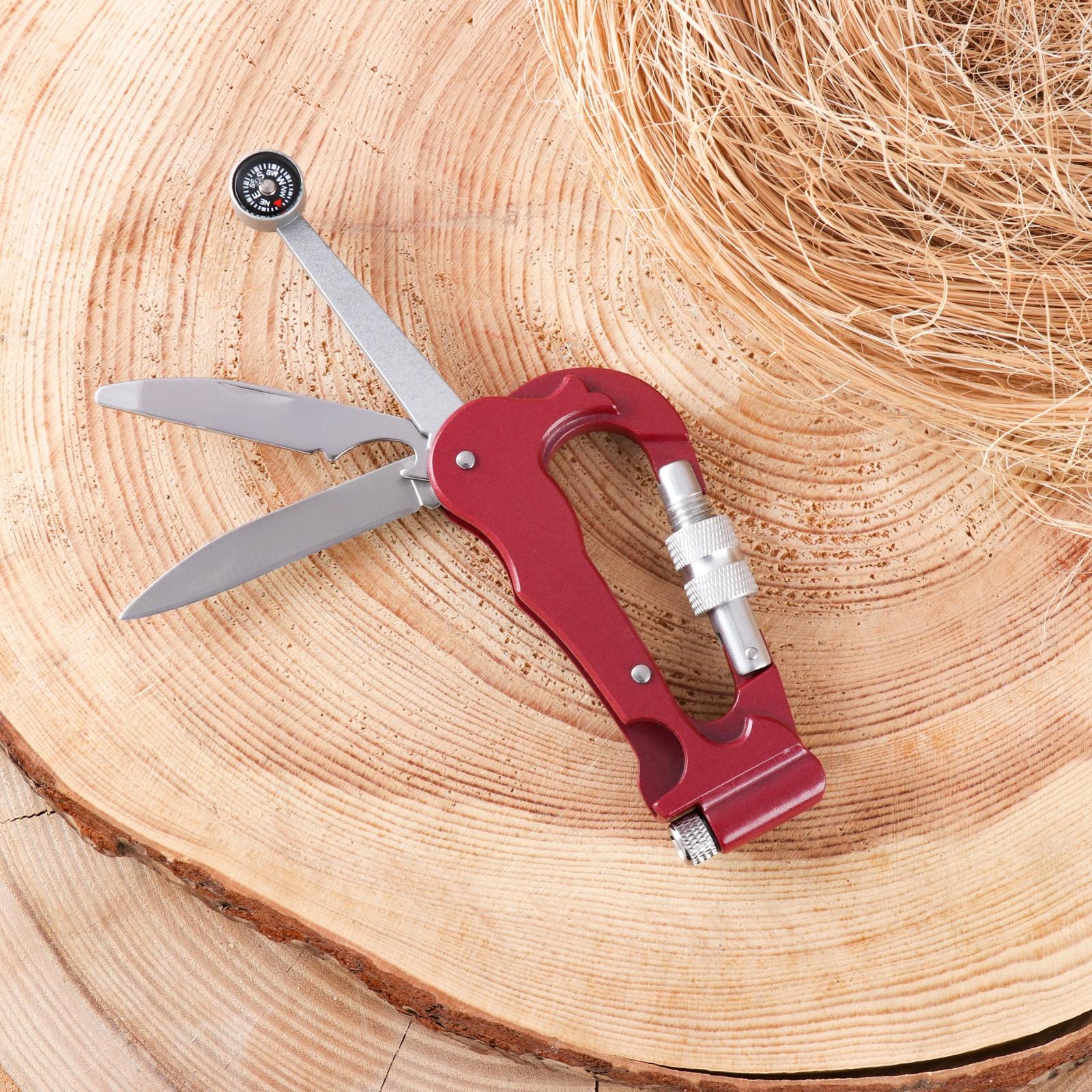 Нож складной 3в1 