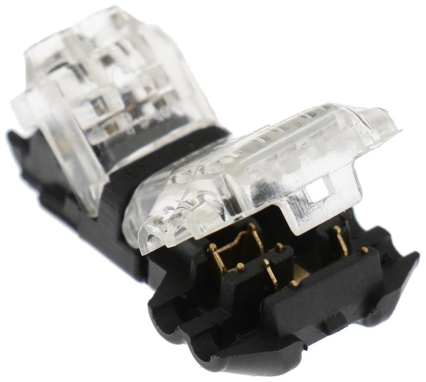 Коннектор Т-образный, прокалывающий тип, под два провода 0.5-0.75 мм2, черный, набор 5 шт