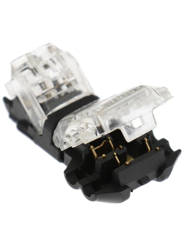 Коннектор Т-образный, прокалывающий тип, под два провода 0.5-0.75 мм2, черный, набор 5 шт