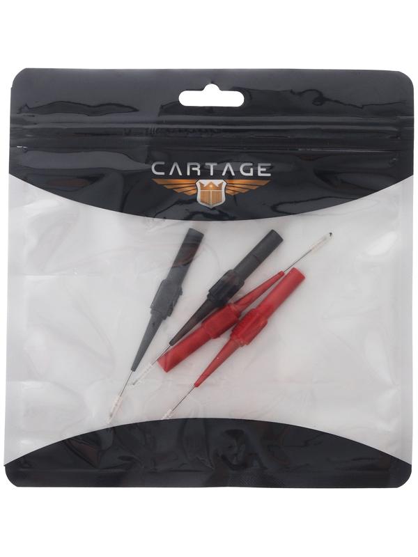 Щуп для диагностики автомобиля, 80×6 мм, 30 В, набор 4 шт