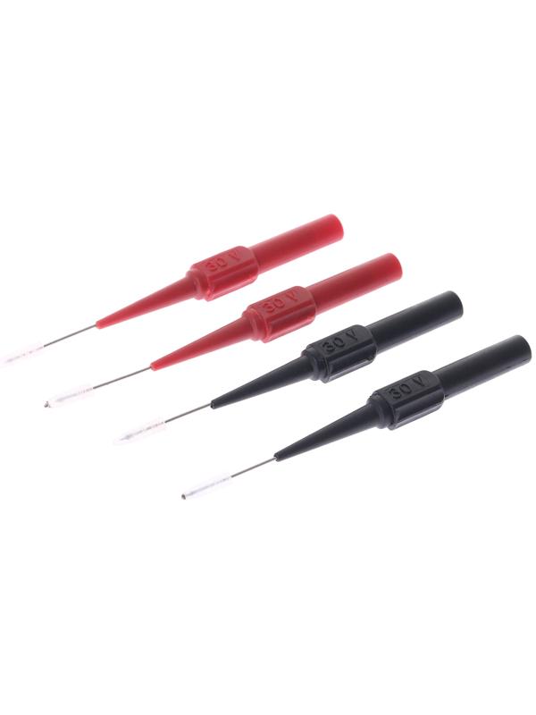 Щуп для диагностики автомобиля, 80×6 мм, 30 В, набор 4 шт