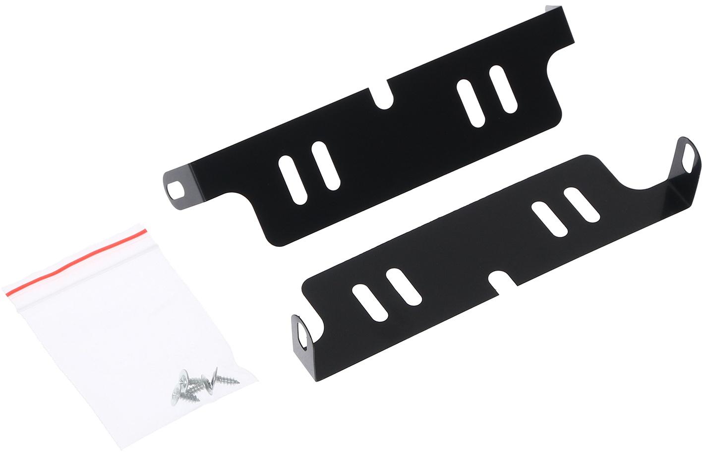 Светодиодная LED фара, 12 В, 24 Вт, 8 LED, 6500 К, провод 80 см, набор 2 шт