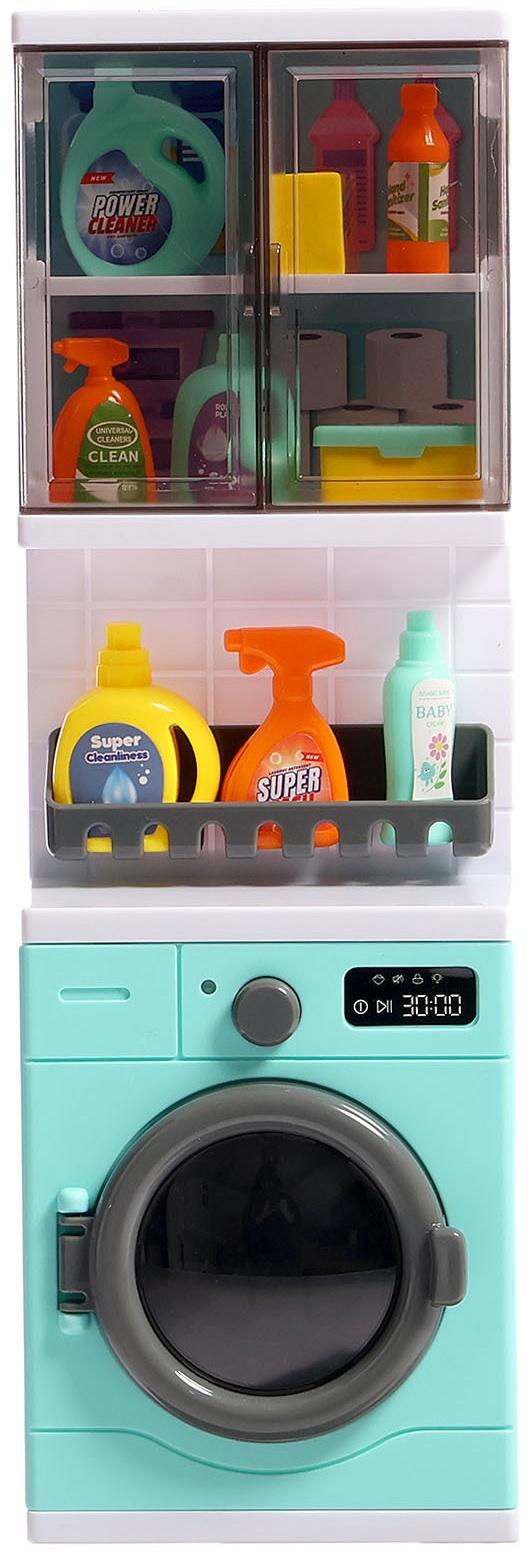 Набор мебели для кукол «Постирочная», стиральная машина, аксессуары МИКС