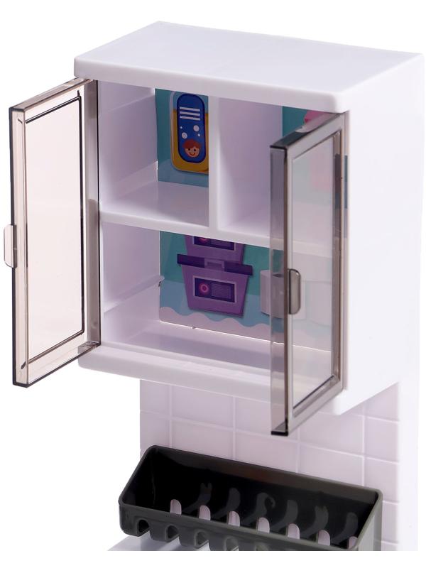 Набор мебели для кукол «Постирочная», стиральная машина, аксессуары МИКС