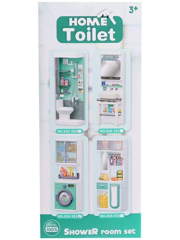 Набор мебели для кукол «Постирочная», стиральная машина, аксессуары МИКС