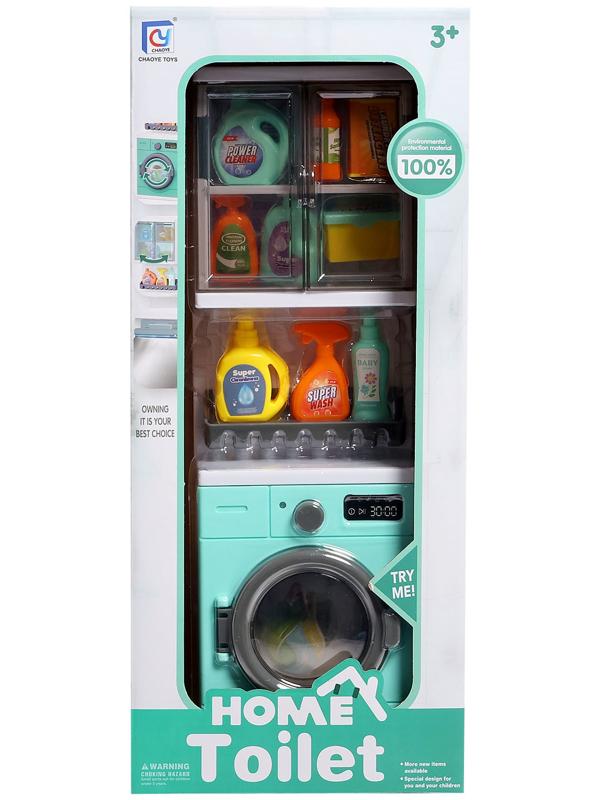 Набор мебели для кукол «Постирочная», стиральная машина, аксессуары МИКС