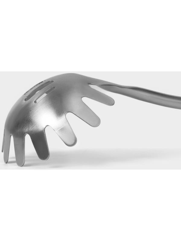 Ложка для спагетти Magistro 35х8,5 см, Luxe, цвет серебряный