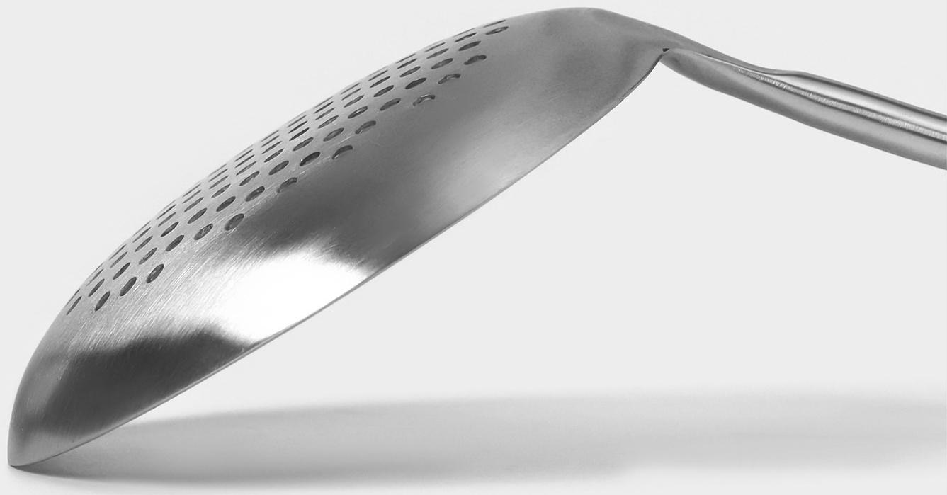 Шумовка Magistro 37х12,5 см, Luxe, цвет серебряный