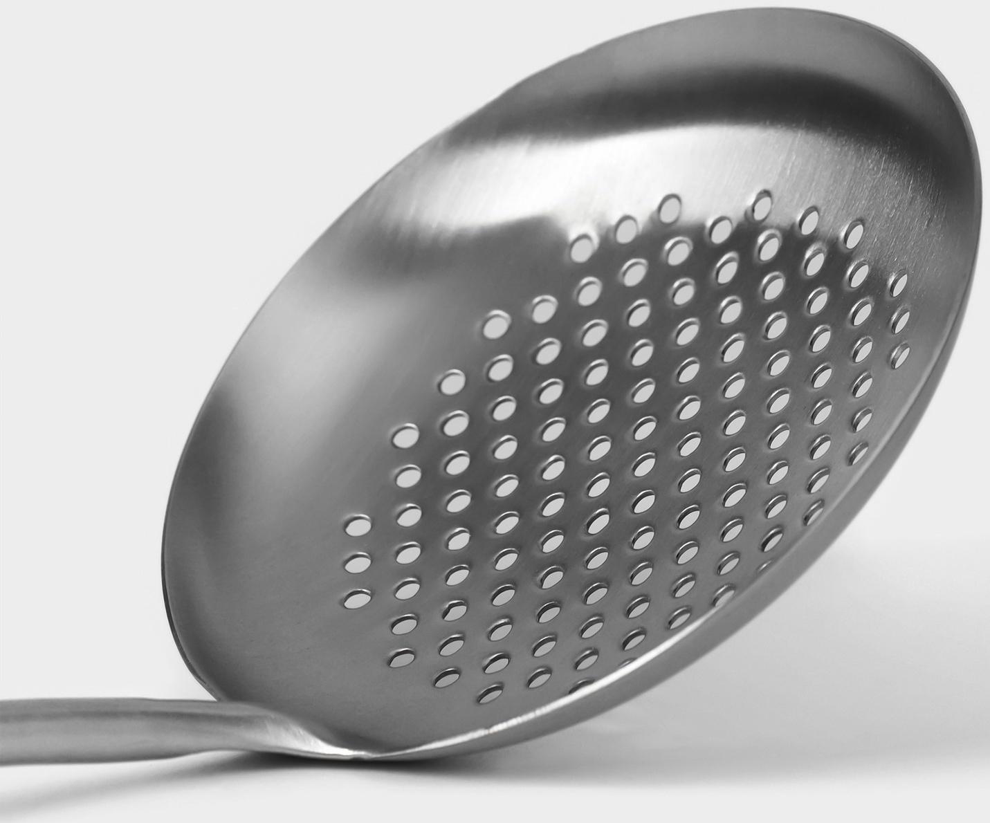 Шумовка Magistro 37х12,5 см, Luxe, цвет серебряный