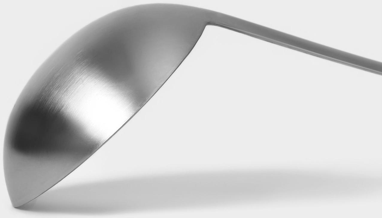 Половник с отделителем жира Доляна 8.5 см, цвет серебряный