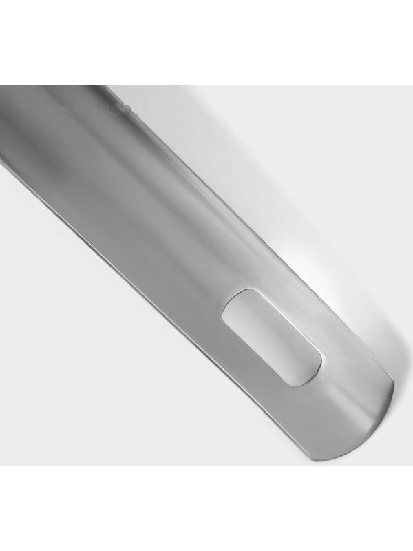 Половник с отделителем жира Доляна 8.5 см, цвет серебряный