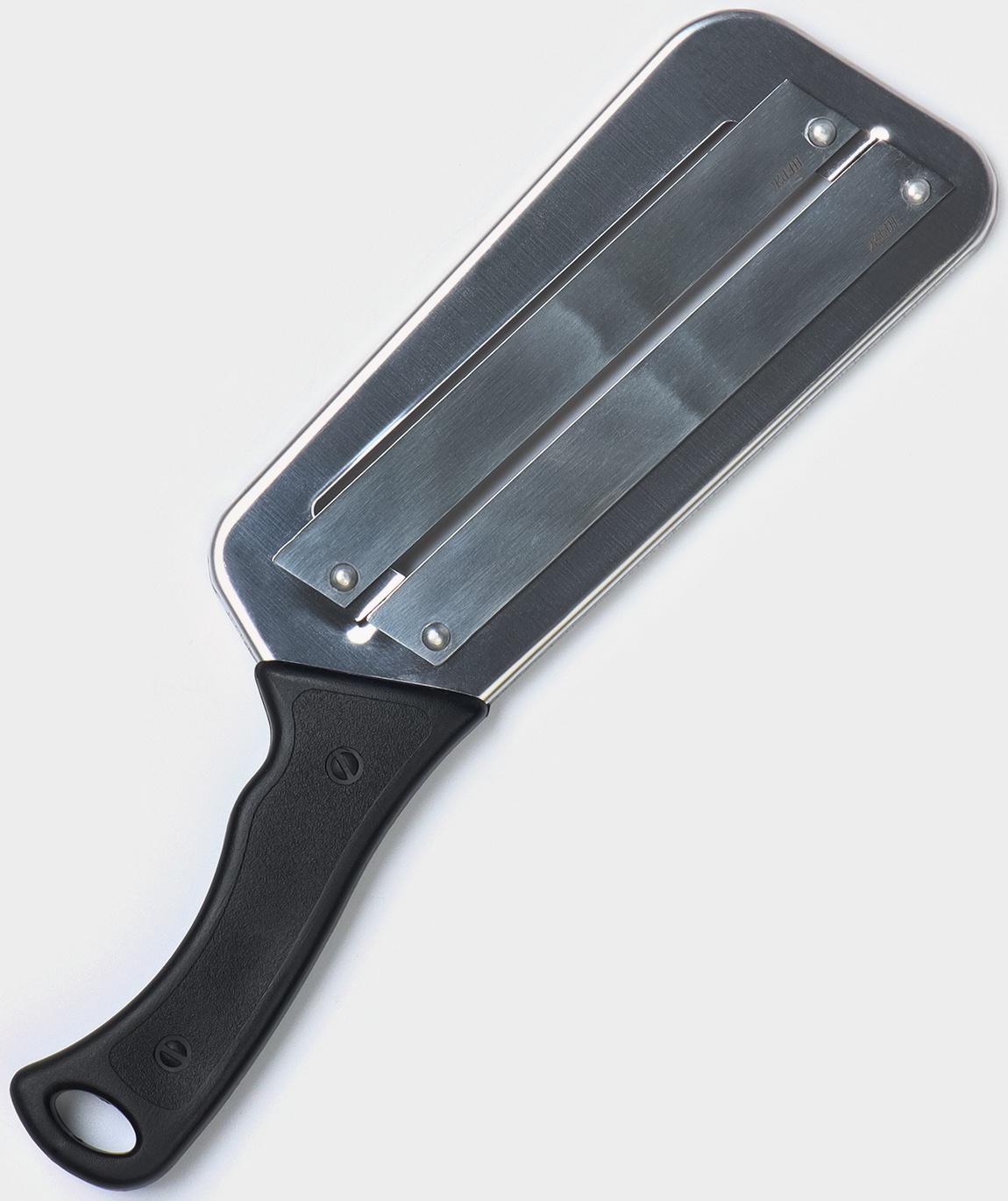 Нож для шинковки капусты, 2 лезвия, нержавеющая сталь