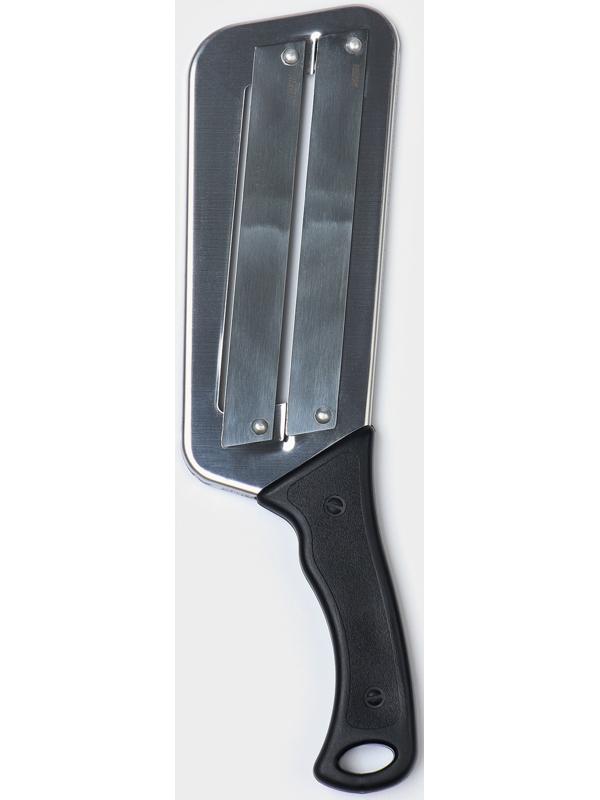 Нож для шинковки капусты, 2 лезвия, нержавеющая сталь