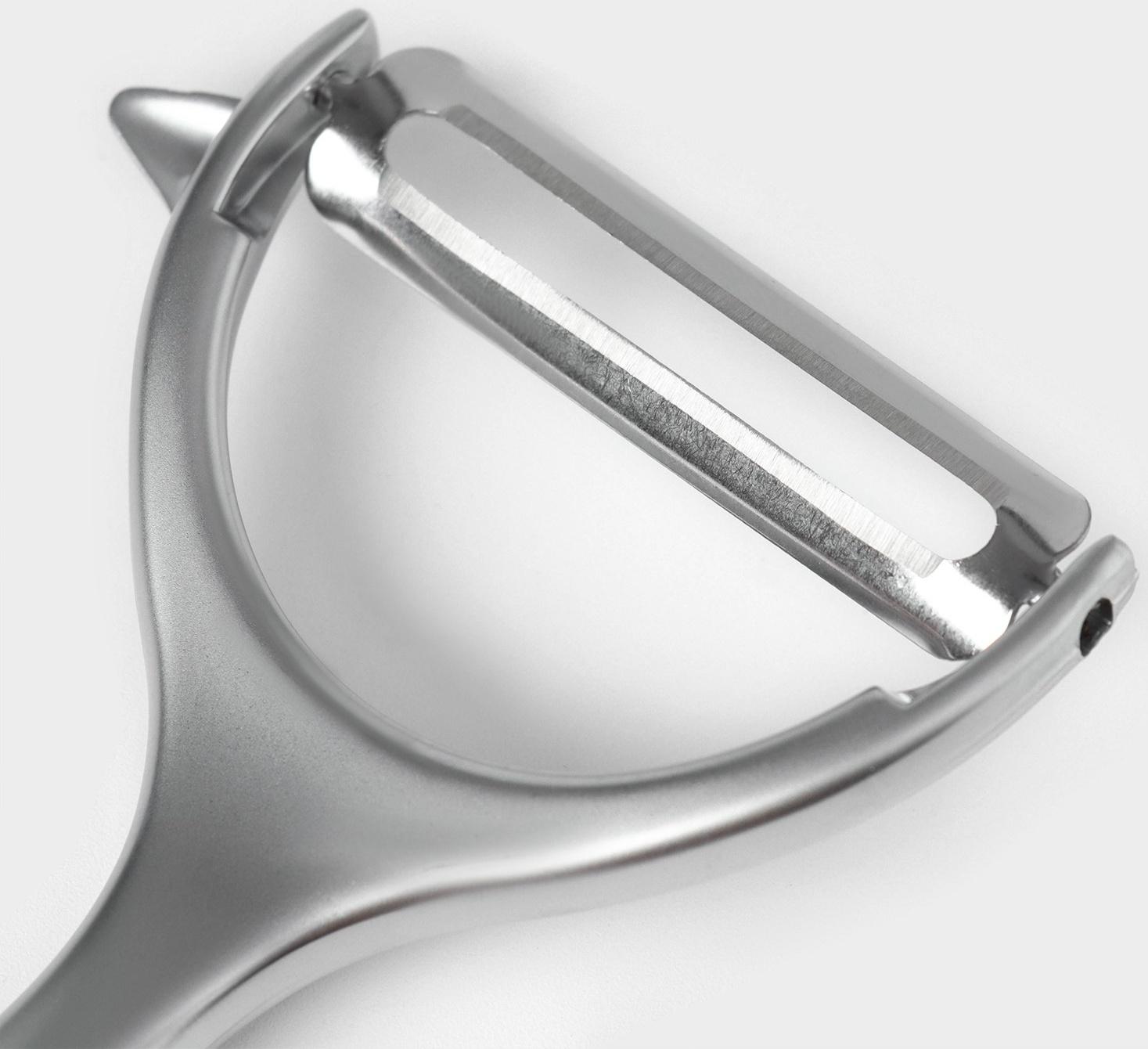 Овощечистка горизонтальная Veil, цвет серый