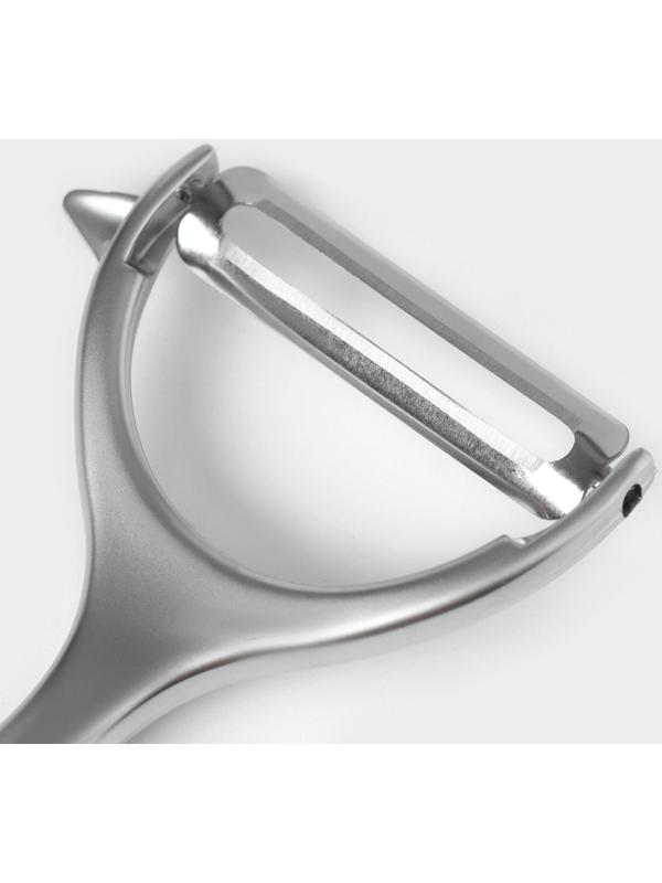 Овощечистка горизонтальная Veil, цвет серый