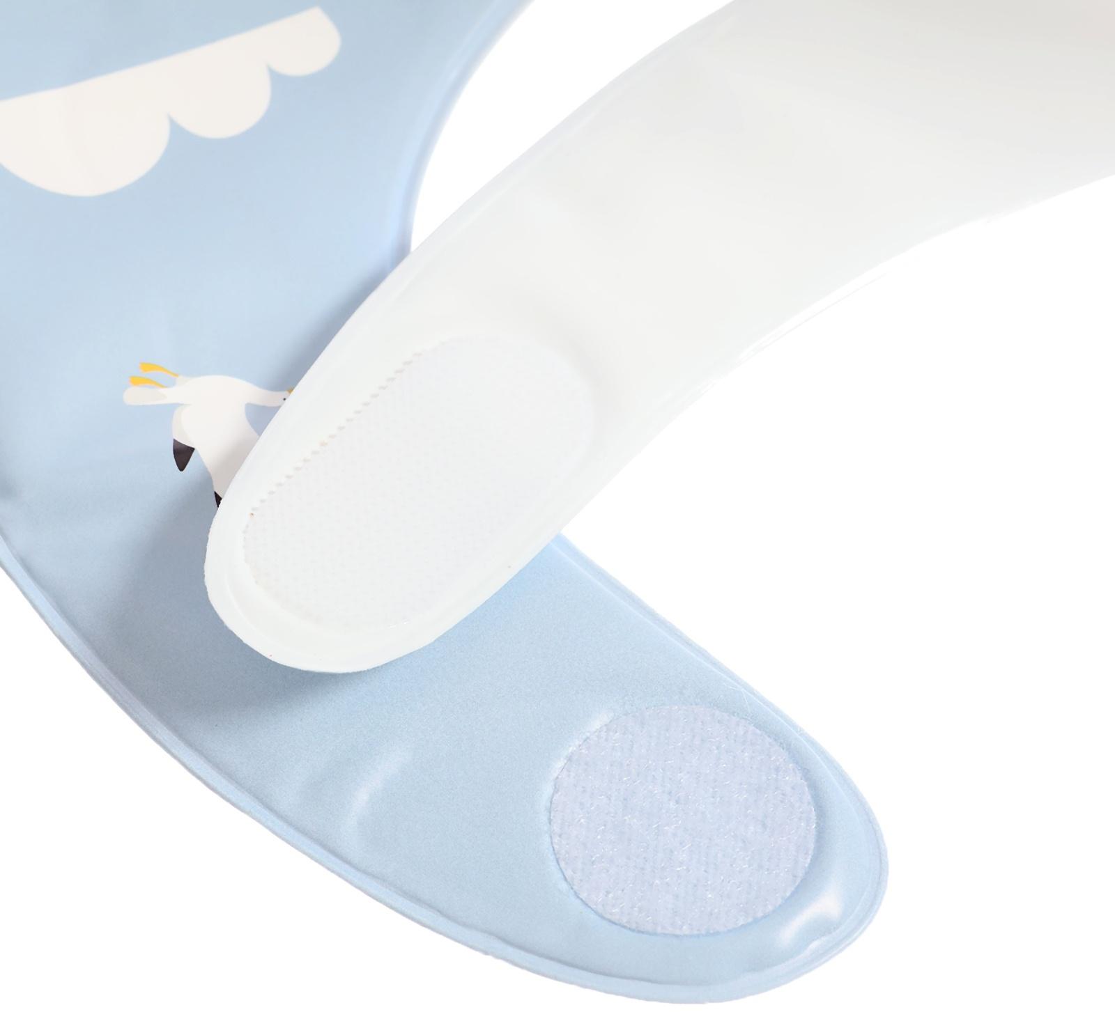 Нагрудник для кормления «Любимый малыш: Китёнок», непромокаемый, цвет синий