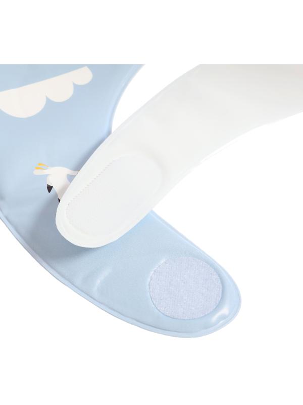 Нагрудник для кормления «Любимый малыш: Китёнок», непромокаемый, цвет синий