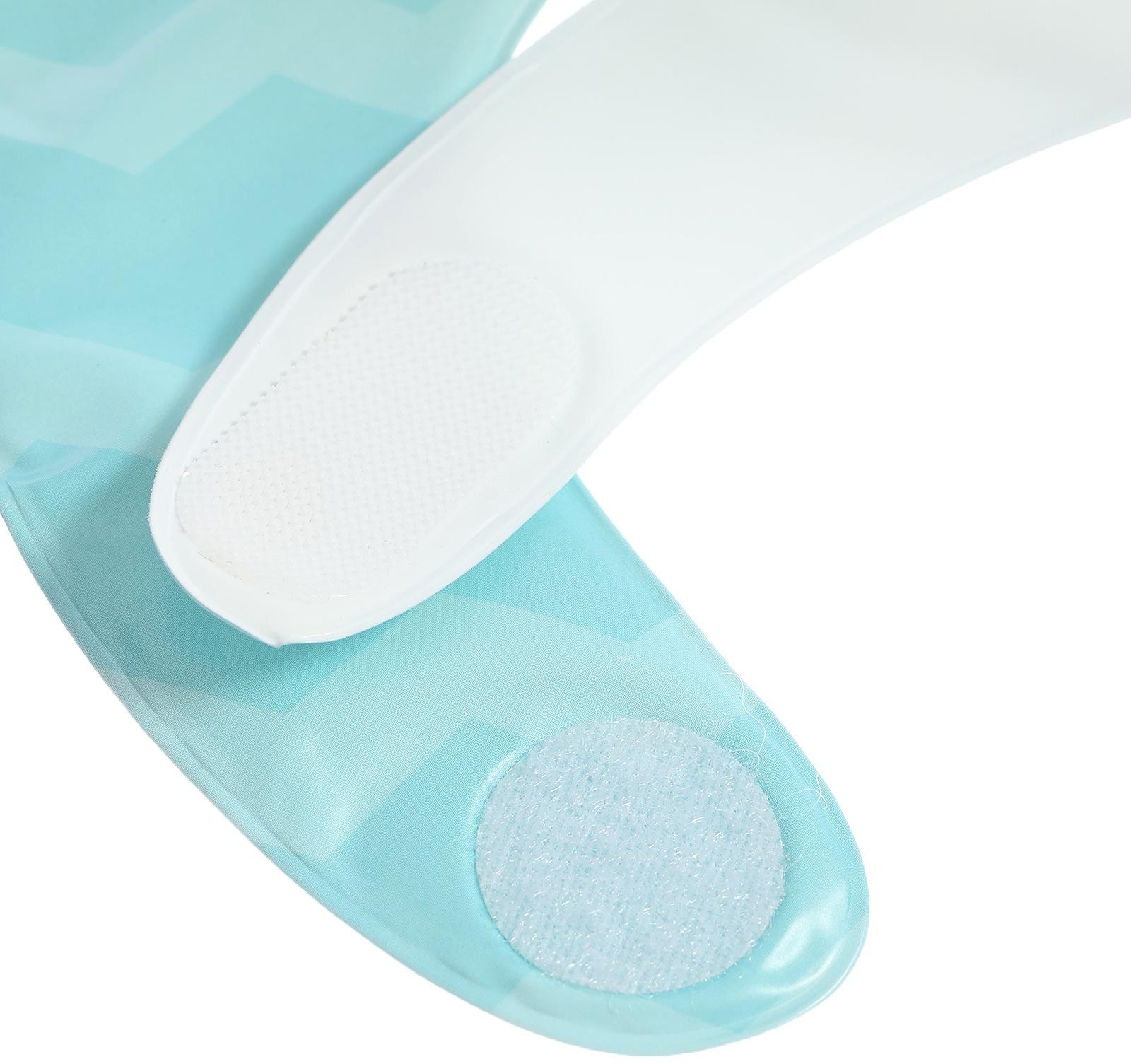 Нагрудник для кормления «Любимый малыш: Крабик», непромокаемый, цвет голубой