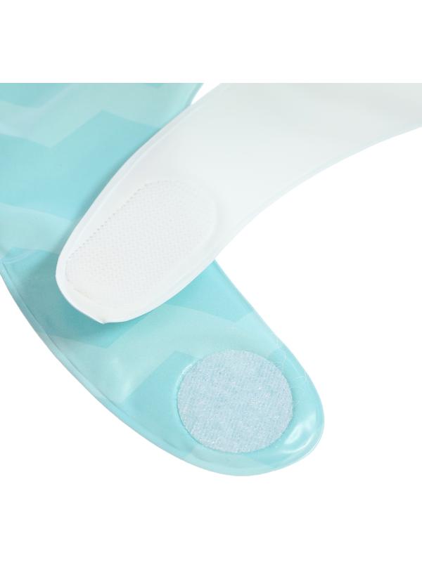 Нагрудник для кормления «Любимый малыш: Крабик», непромокаемый, цвет голубой