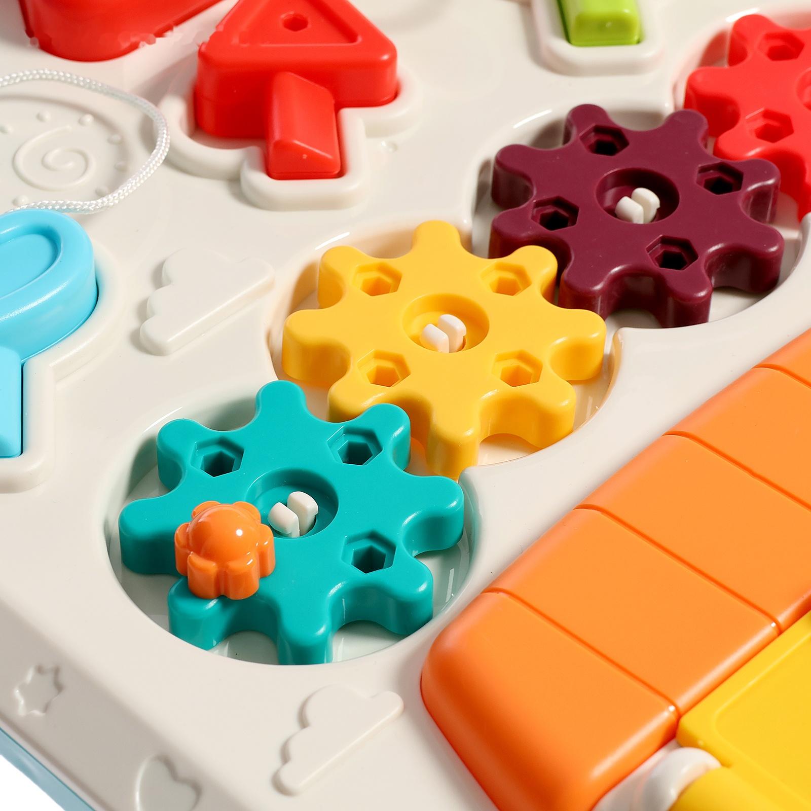 Развивающий бизиборд «Умный малыш», звуковые эффекты, работает от батареек