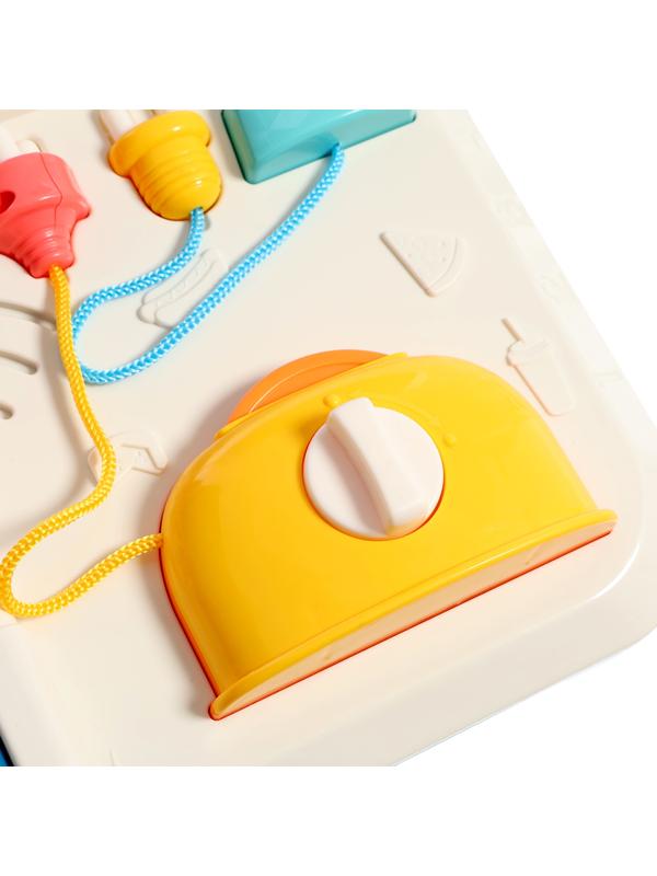 Развивающий бизиборд «Умный малыш», звуковые эффекты, работает от батареек