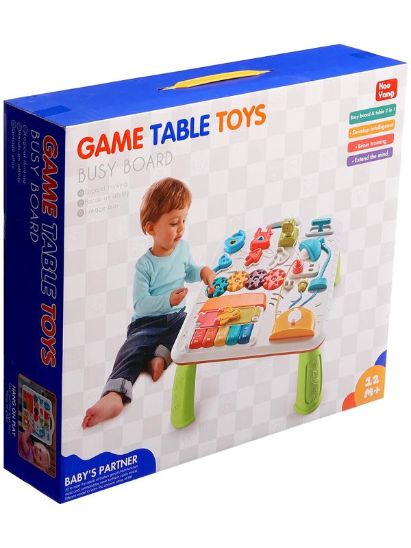 Развивающий бизиборд «Умный малыш», звуковые эффекты, работает от батареек