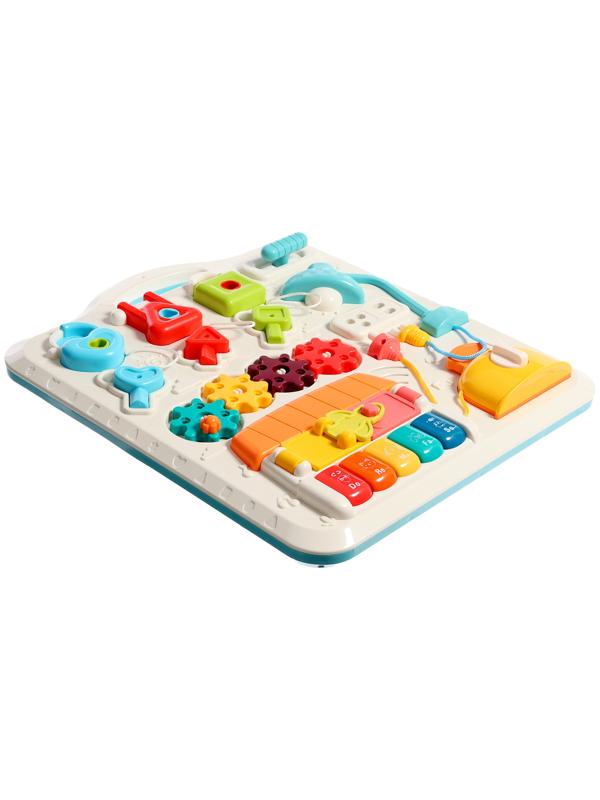 Развивающий бизиборд «Умный малыш», звуковые эффекты, работает от батареек