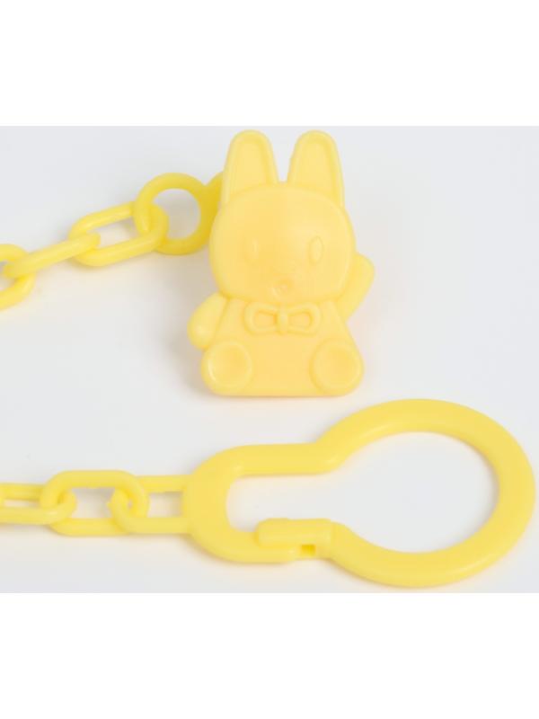 Набор: нагрудник детский 29х20, 4 шт. + подарок, Крошка Я (розовый и серый)