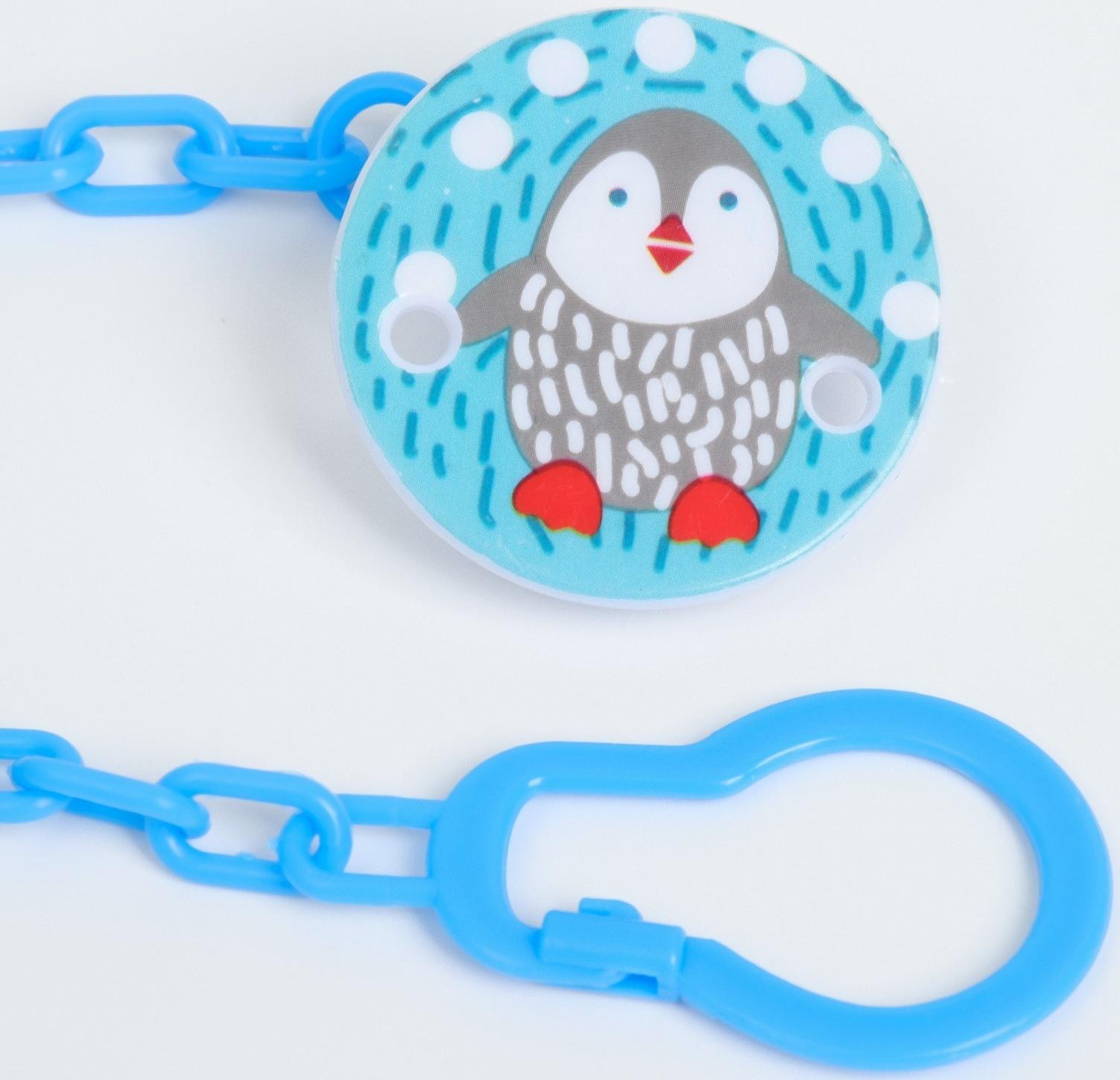 Набор: нагрудник детский 20х17, 4 шт. + подарок, Крошка Я (бирюзовый и серый)