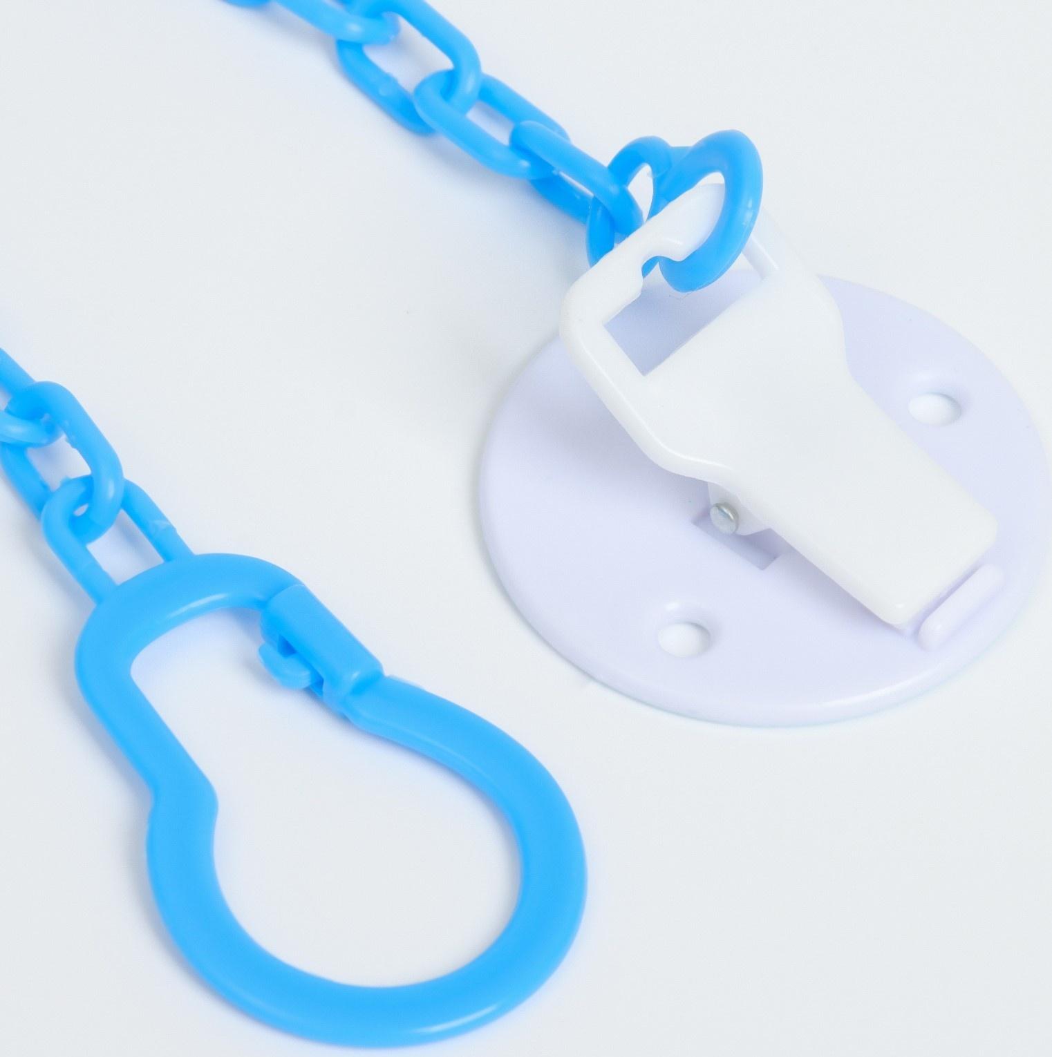 Набор: нагрудник детский 20х17, 4 шт. + подарок, Крошка Я (бирюзовый и серый)