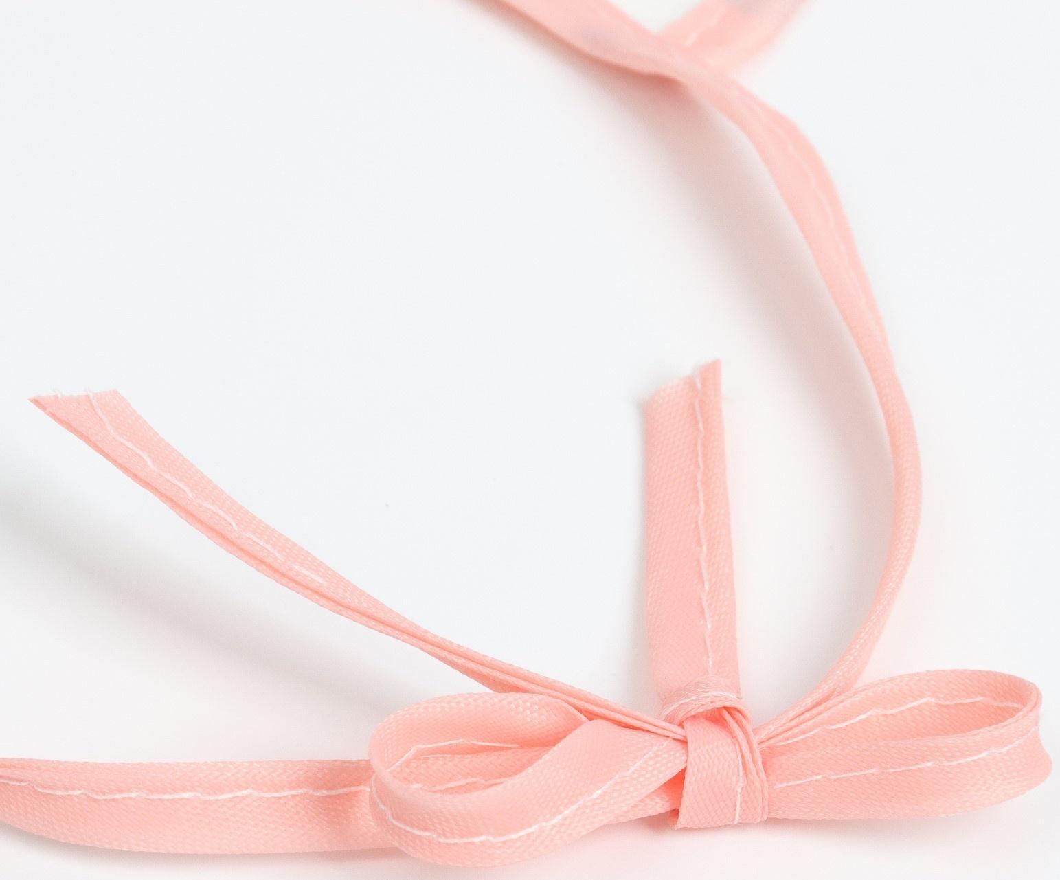 Набор: нагрудник детский 20х17, 4 шт. + подарок, Крошка Я (розовый и серый)