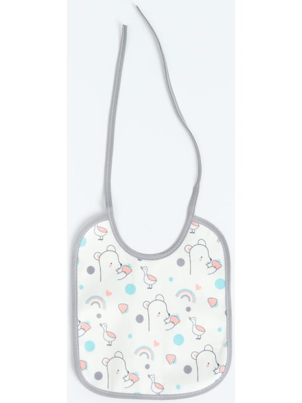 Набор: нагрудник детский Крошка Я, 17х20 см, 3 шт + подарок, Крошка Я