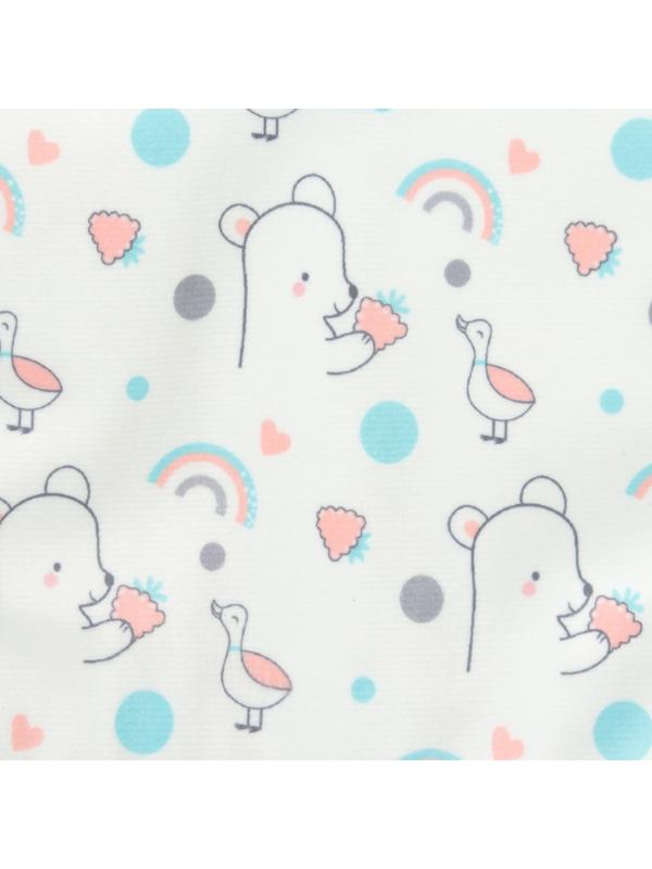 Набор: нагрудник детский Крошка Я, 17х20 см, 3 шт + подарок, Крошка Я