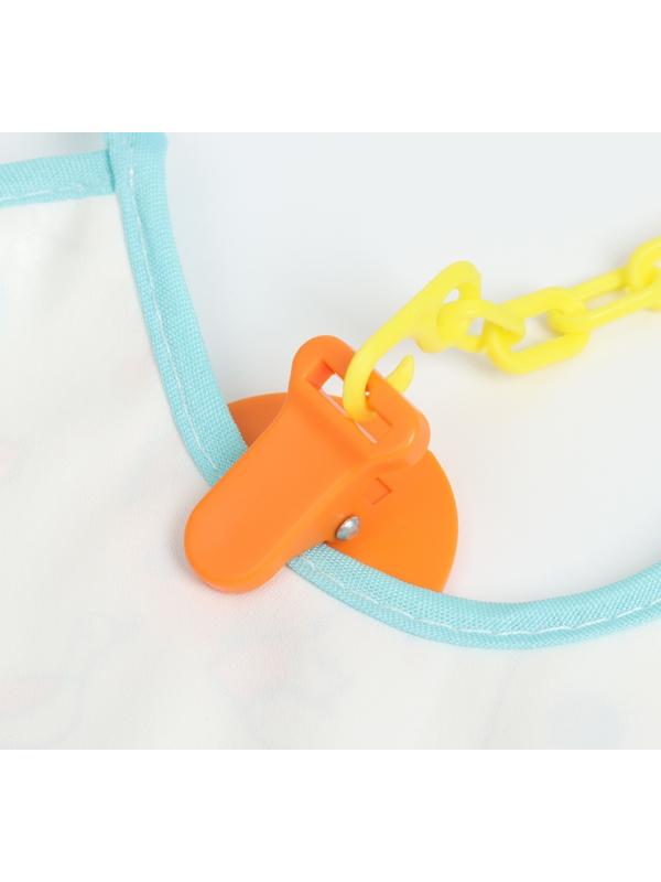 Набор: нагрудник детский Крошка Я, 17х20 см, 3 шт + подарок, Крошка Я