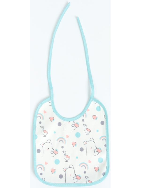 Набор: нагрудник детский Крошка Я, 17х20 см, 3 шт + подарок, Крошка Я